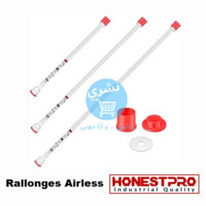 Rallonge airless Honestpro 1m connectée à un pistolet de peinture