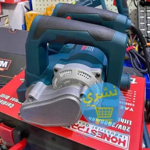 Raboteuse murale Honestpro YAE2821 vue de Haut, Sur sa Boite D'emballage Rouge Honestpro Originale