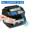 Compteuse de Billets Bill Counter AL-800 en action en montrant la détection d'un billet non conforme