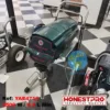 Pompe Airless Enduit et Peinture 3500 W 5.5 L Honestpro YAE4718 coté Droit avec référence et caractéristique ainsi que le logo officielle du fabricant Honestpro et le logo du site Ecommerce distributeur de produit, Necheri (نشري)